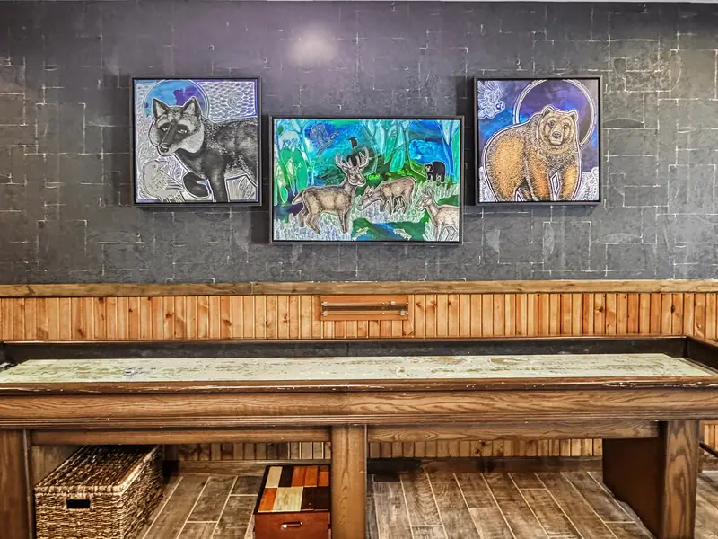 Shuffleboard, Black Bear 32
