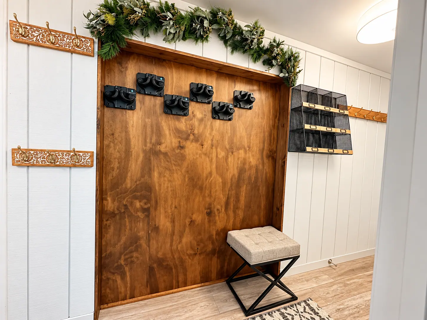 Entry with ski storage at Mountain Lodge 114