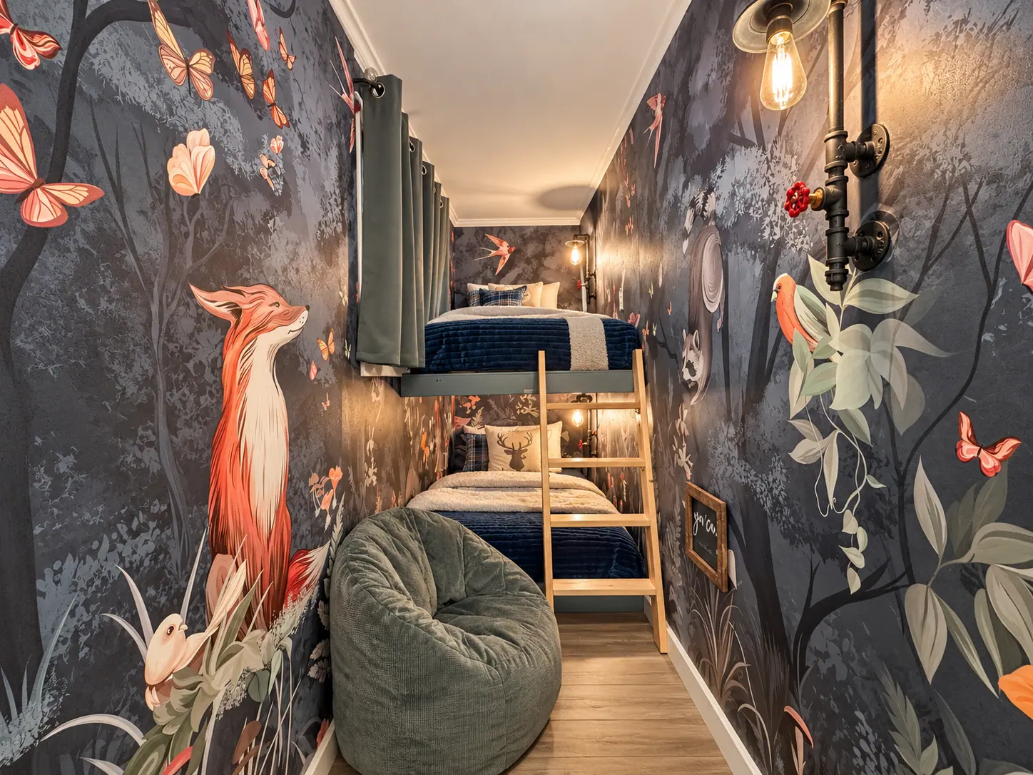 Kids sleeping cave at Mountain Lodge 146