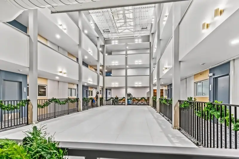 Atrium, The Mountain Lodge building