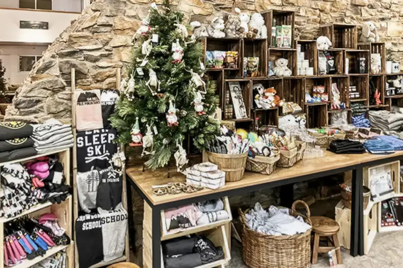 Lobby shop, The Mountain Lodge building